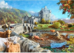 Puzzle Morning on the Scottish Highlands 1000 pieces