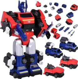 Magnetic Transforming Robot 2-in-1 – Large Figure with Accessories