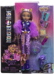 pop monster high clawdeen wolf met accessoires