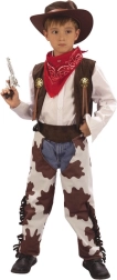 Kinder carnavalskostuum cowboy (120–130 cm)