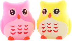 Lichtgevende uil voor in bad