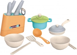 Keukengerei van ecologische materialen