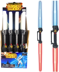 Uitschuifbaar kosmisch lichtzwaard met effecten