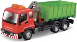 Bburago servicevoertuig met haaklift en kraan 1:43