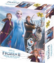 PRIME 3D Puzzel Frozen II 3D 500 stukjes