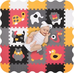 Humbi 3-in-1 Foam Play Mat with Animals