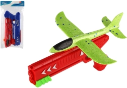 Avion en mousse à lancement au pistolet 26 cm