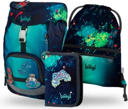 School set BAAGL Airy Chill: backpack, pencil case, bag
