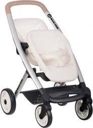 Sportieve poppenwagen voor tweelingen SMOBY Maxi Cosi, beige