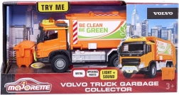 Majorette Grand Volvo camion-benne à ordures 19 cm avec lumières et sons