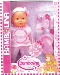 Babypop Bambolina pratende roze