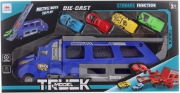 Lanceertruck met 4 autootjes