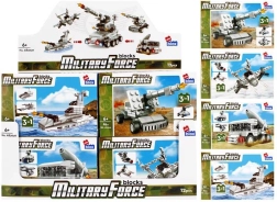 Military vehicle building kit 3-in-1 – 4 variants (6+)