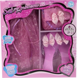 Roze prinsessenset – rokje, muiltjes en handtasje