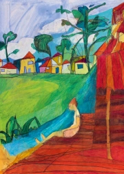 Puzzle Daily Life: By the River 1000 Pieces