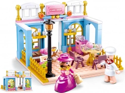 Jeu de construction Sluban Girl's Dream Village – boulangerie d’époque