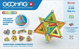 GEOMAG Supercolor magnetische bouwset 114 onderdelen