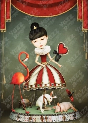 Carousel Girl Puzzle 1000 Pieces