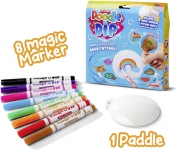 Creatieve water-tattoos Doodle o Dip