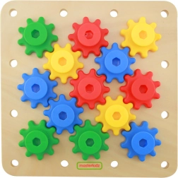 Tandwielen - Montessori bord van Masterkidz