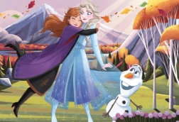 Puzzel Frozen – omhelzing, 24 stukjes