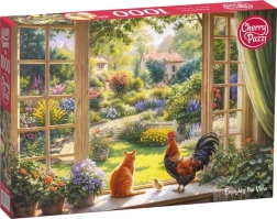 Puzzel uitzicht 1000 stukjes CHERRY PAZZI