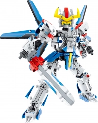 Bouwpakket Robot Blauw 30 cm