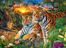 Puzzle 2000 Pieces – TIGER FAMILY