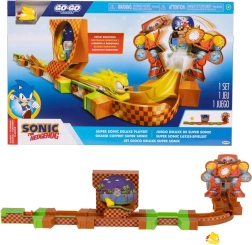 Sonic Go Go Racers Deluxe raceset met minivoertuig