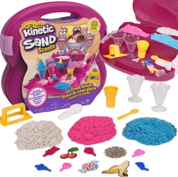Kinetic Sand Scents Ice Cream Set in Carry Case with Fragrance