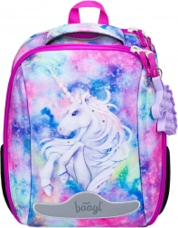 Školní aktovka Baagl Shelly Jednorožec