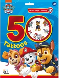 Tattoo set with PAW PATROL heroes, more than 50 tattoos