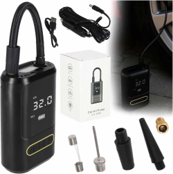 Electric Portable Pump and Mini Compressor with USB-C Power Bank