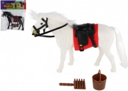Speelset paard met zadel en accessoires