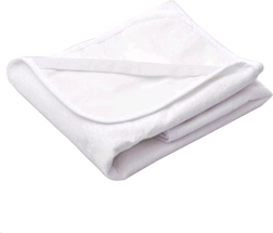 Frottee-Wasserdichte Unterlage NEW BABY 140 × 70 cm Weiß