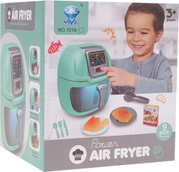 Interactieve airfryer met lichtfunctie en accessoires
