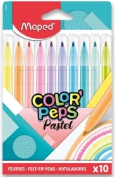 Maped fixy Color'Peps pastel, set van 10 stuks