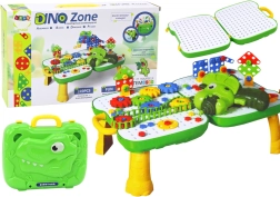 Portable Table Set Dino Zone with Drill 249 Parts