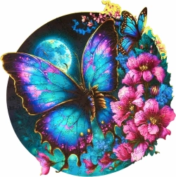 houten puzzel vlinder 500 stukjes ESC WELT