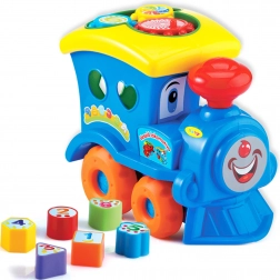 Locomotief insteekspel voor de allerkleinsten