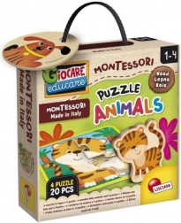 Montessori Wooden Animal Puzzle