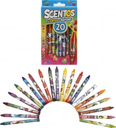 Geurende waskrijtjes SCENTOS, set van 20 stuks
