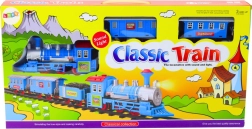 Stoomtreinset met Licht- en Geluidseffecten en Rails