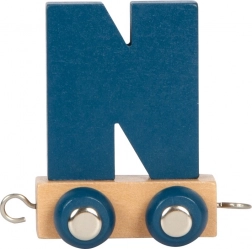 Small Foot pooltrein – houten letter N