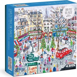 Foil Jigsaw Puzzle Christmas in Paris – Michael Storrings (Galison, 1000 pieces)
