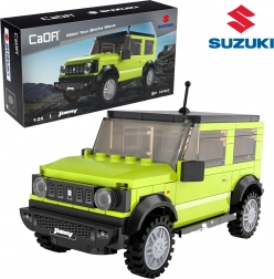 Jeu de construction CaDA SUZUKI Jimny 1:24 voiture tout-terrain verte 192 pièces