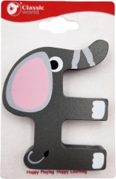 Lettre en bois E CLASSIC WORLD