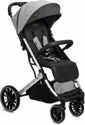 Lichte sportieve kinderwagen MoMi Estelle Plus Light grijs