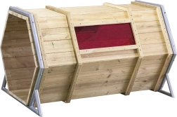 Wooden Tunnel with Windows by Classic World EDU