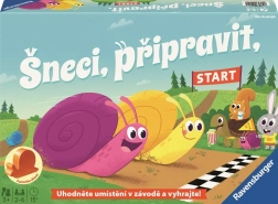 Ravensburger slakken, klaar, start! – kinderspel race